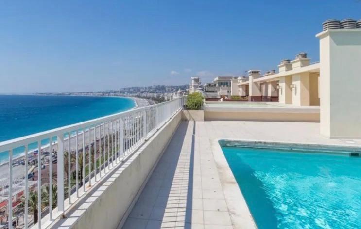 Ferienwohnung Le Royal, Cosy Seaside Studio Nizza Exterior foto